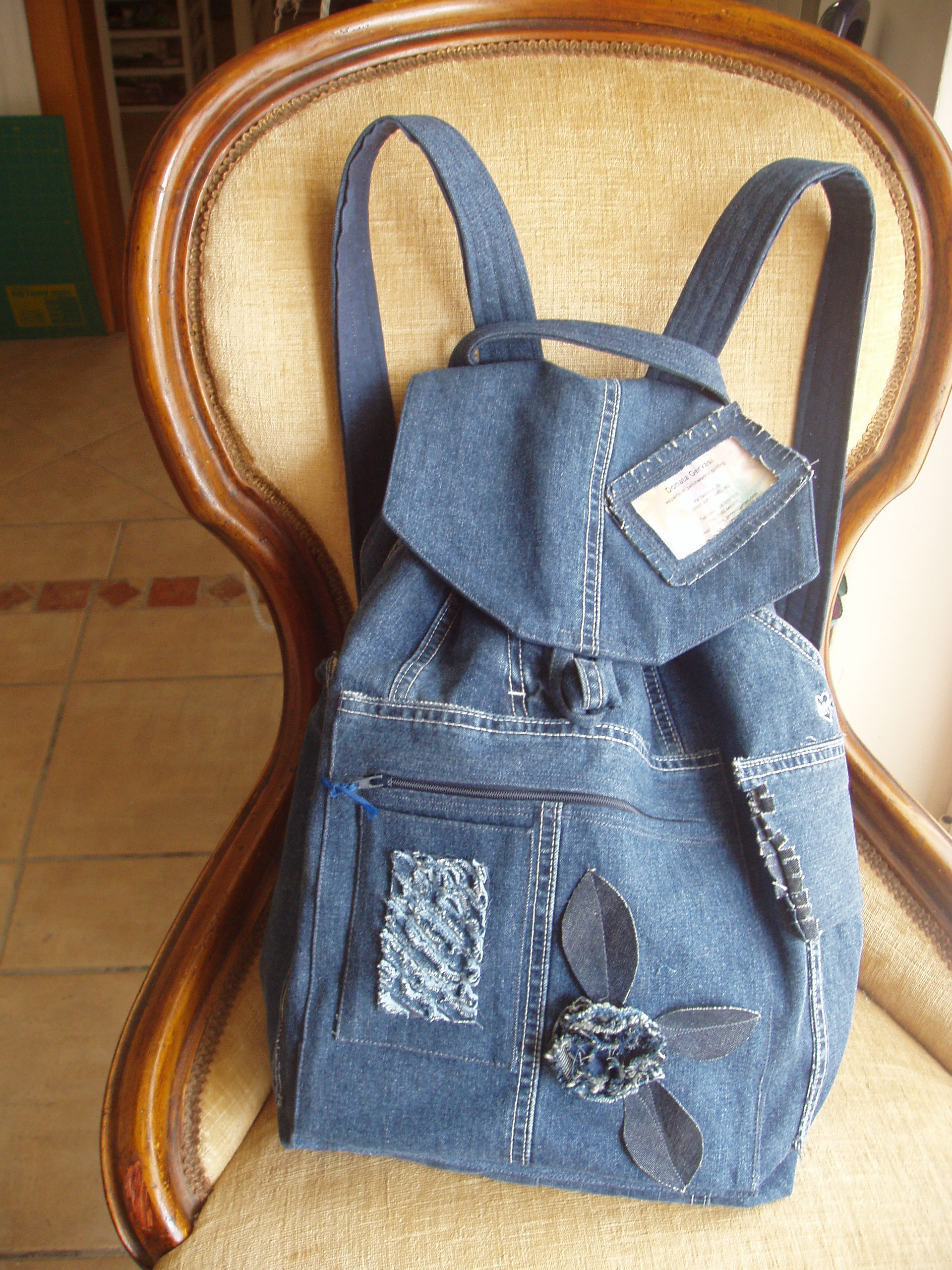 zainetto jeans