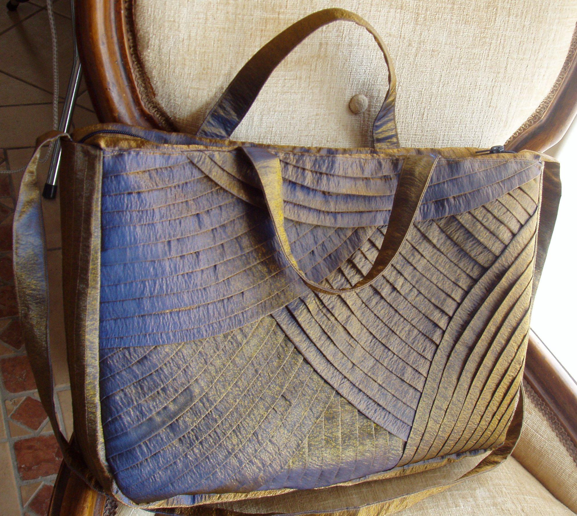 Borsa stile Bottega Veneta