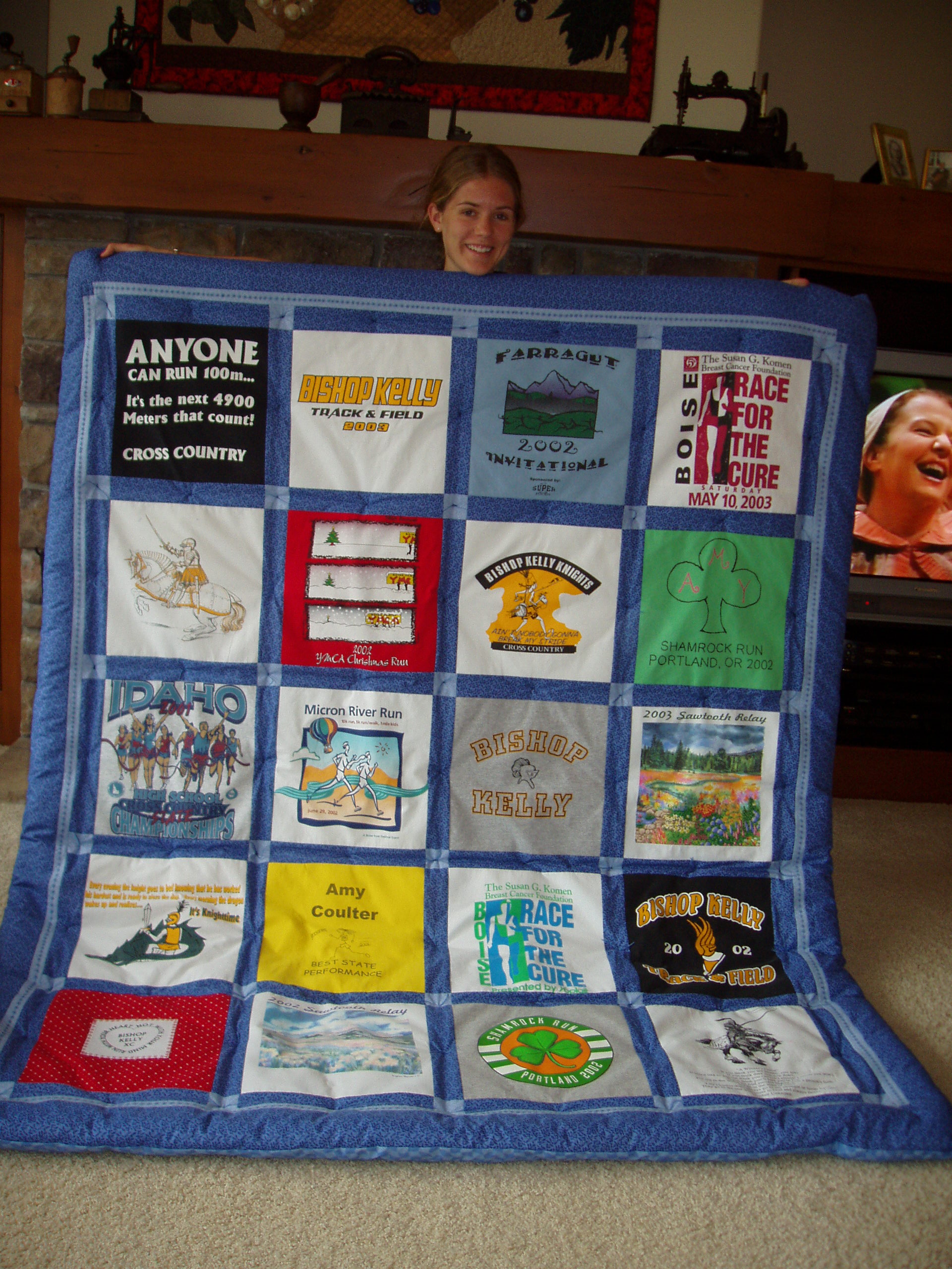 T-Shirt Quilt (Amy C.)