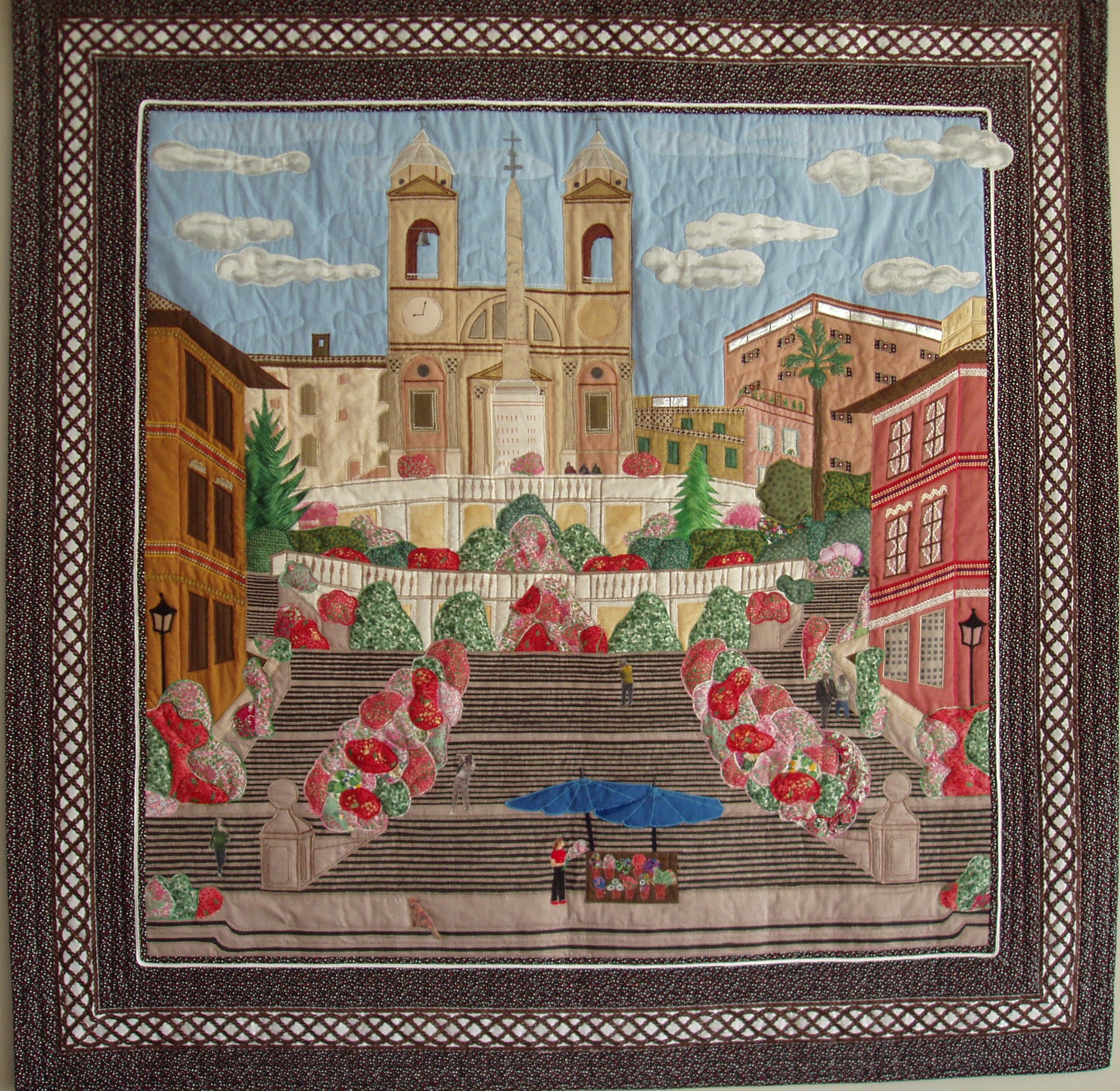 Volpino at the Spanish Steps